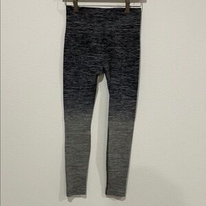 Ombre Grey High-Waist Track Joggers